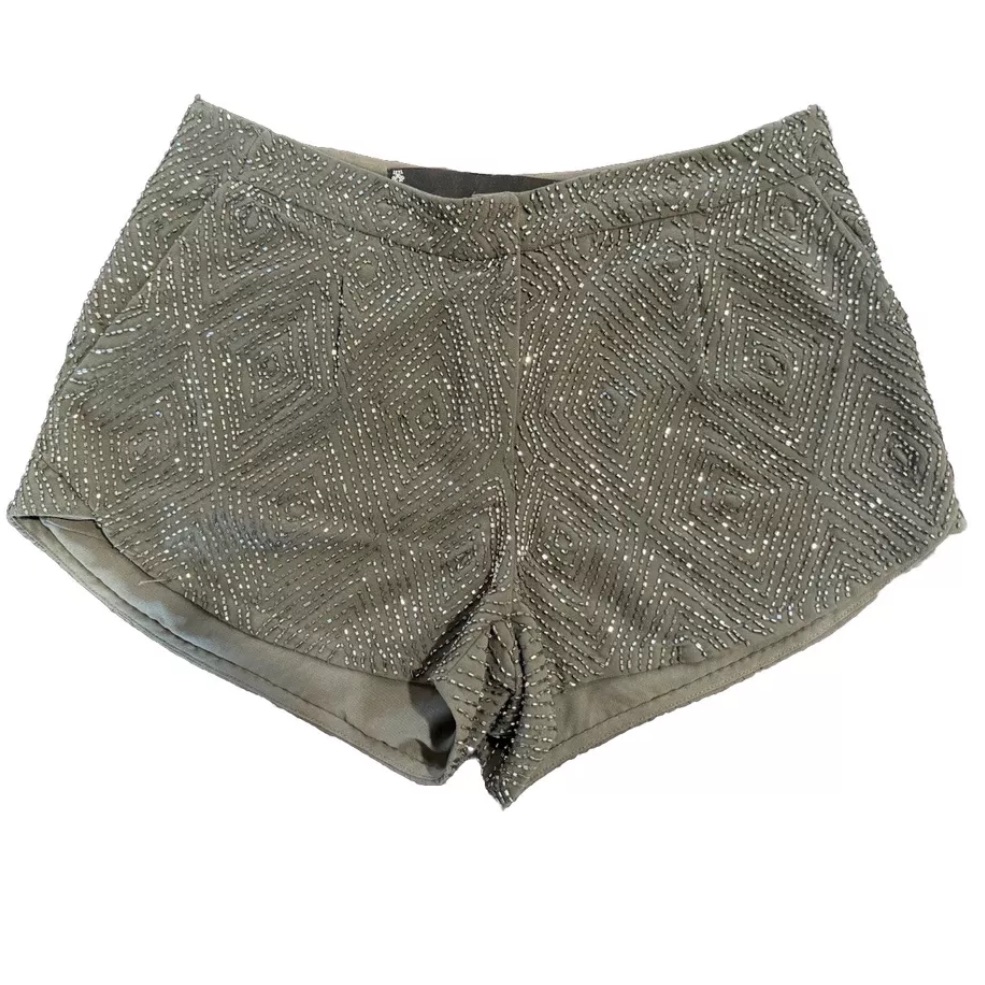 Brazilian Famous Brand John John Black Sparkle Shorts Size S Brazilian Famous Brand John John Black Sparkle Shorts Size S
